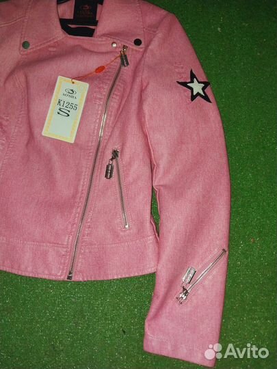 Куртка кожзам размер S