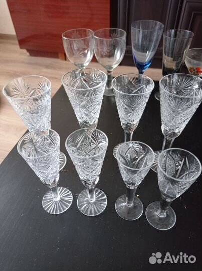 Рюмка, фужеры