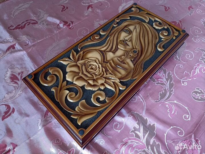 Нарды резные ручной работы