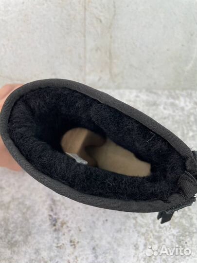 Ugg Classic Mini Zip II Black (Без Камней)