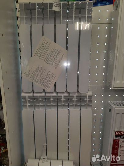 Радиатор биметаллический и алюминиевый