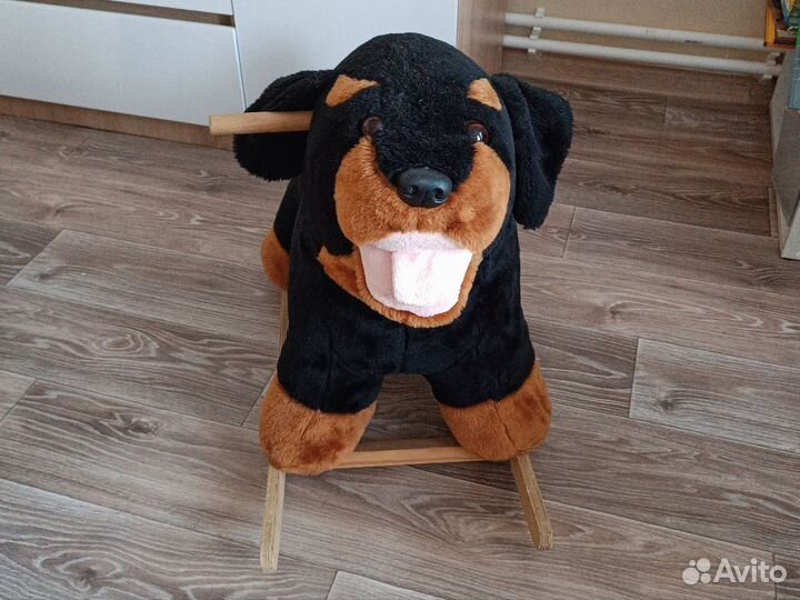 Детская качалка собака