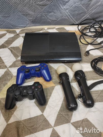 Игровая приставка ps3 super slim