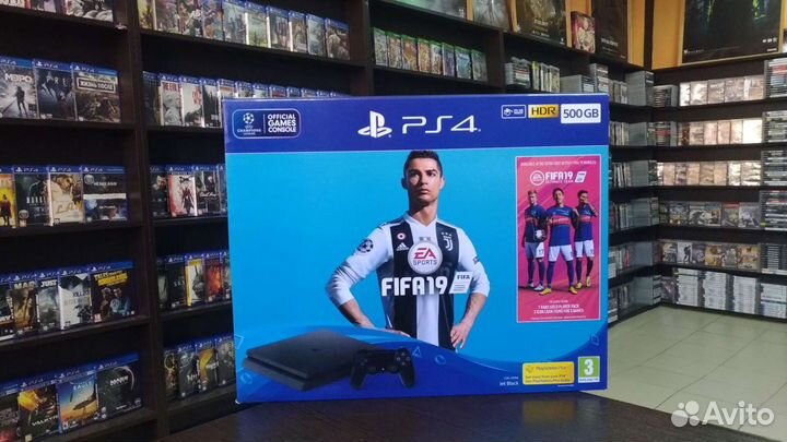Игровая приставка ps4 500gb