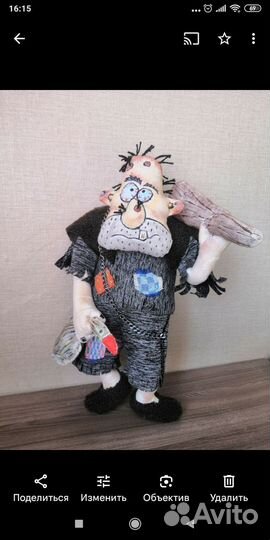 Интерьерные куколки ручной работы