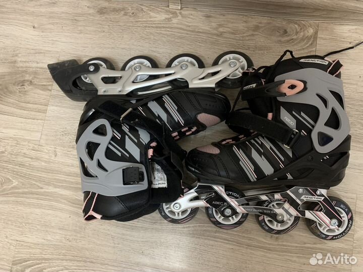 Роликовые коньки женские Reaction R200W р. 37