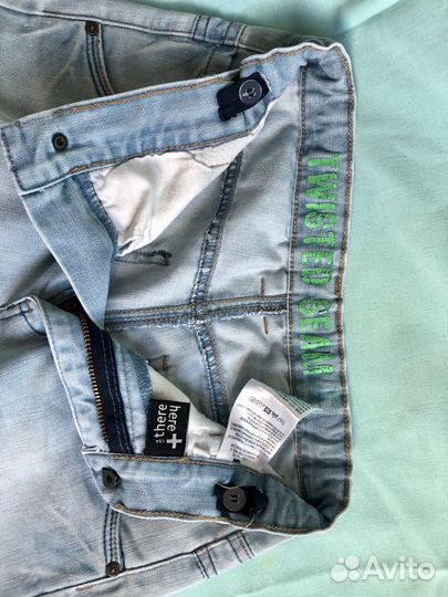 Шорты, и джинсовая рубашка р.134-140