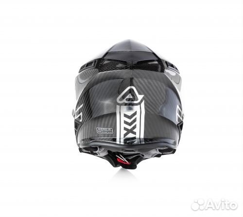 Кроссовый шлем Acerbis steel Карбон