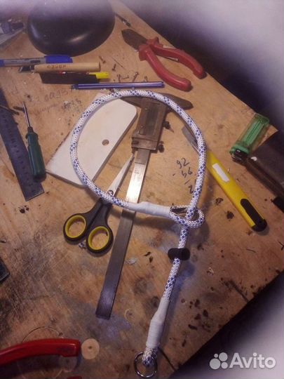 Изготовление дрессировочных (удавка) для собаки