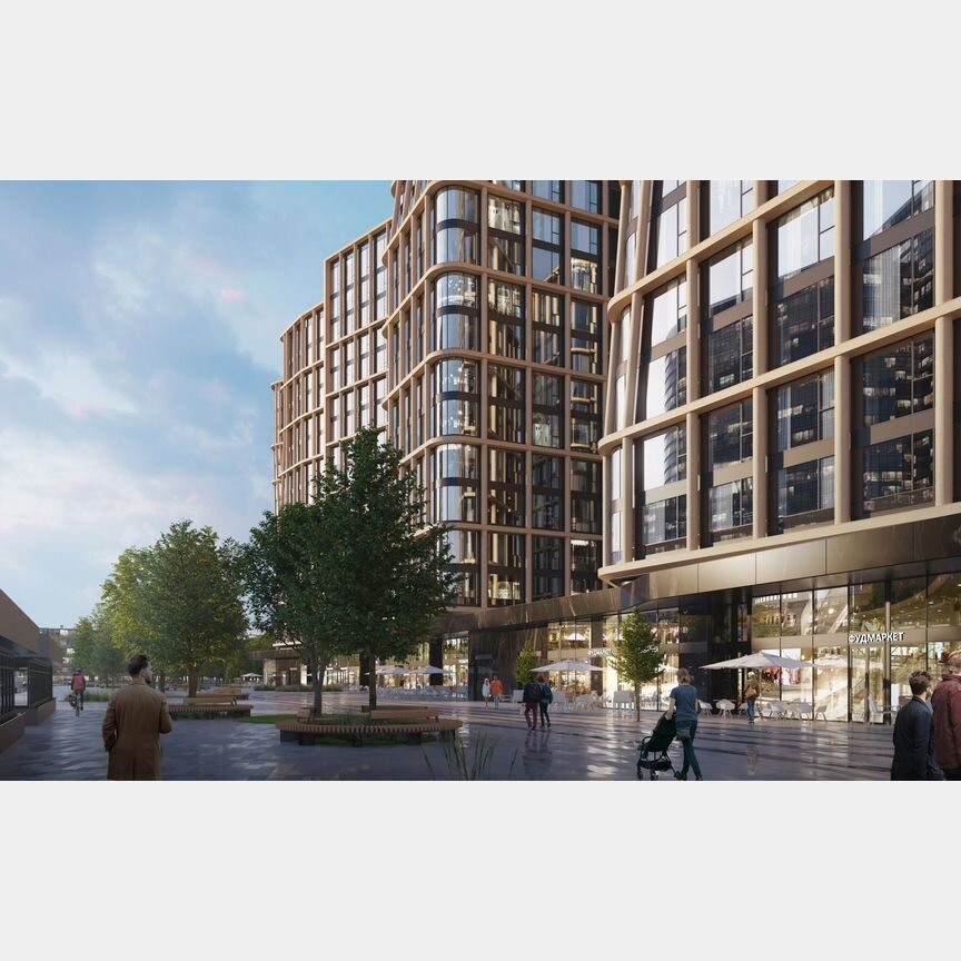 3-к. квартира, 113,7 м², 4/15 эт.