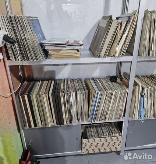 Виниловые пластинки коллекция 2000шт