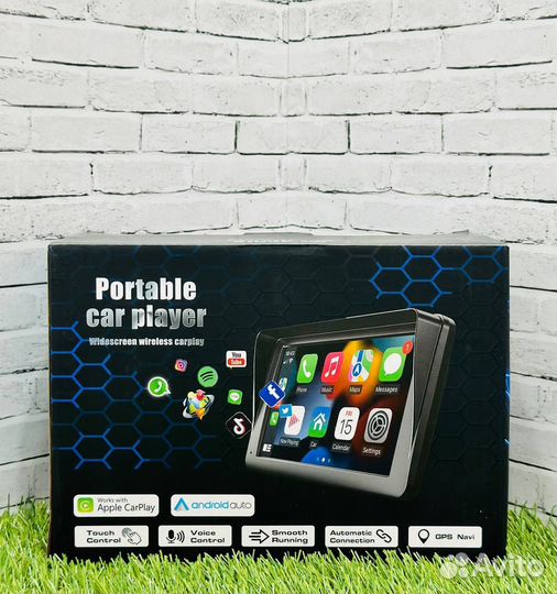 Монитор 7 дюймов с Carplay
