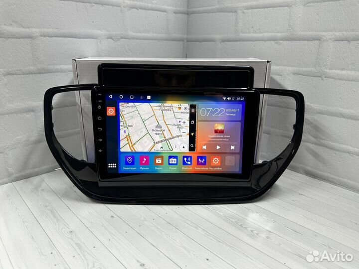 Магнитола андроид GrayBird Hyundai Solaris 2 3/32