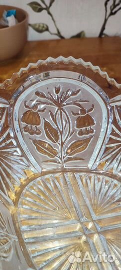 Ваза хрустальная СССР