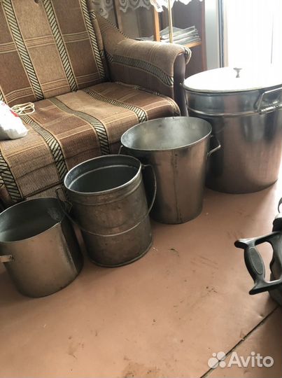 Баки, ведра из нержавейки