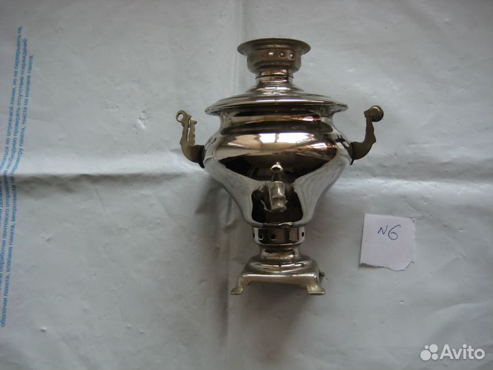 Миниат самовары 1974 и 1977 зшв Ясная поляна СССР