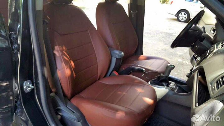 Чехлы экокожа на Chevrolet Cobalt от Автопилот