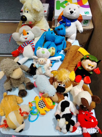 Мягкие игрушки от 5 до 40 см