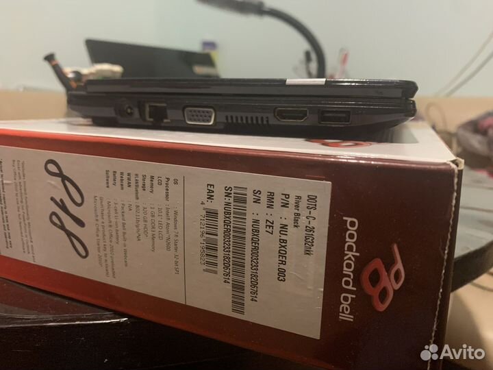 Ноутбук Packard Bell dots