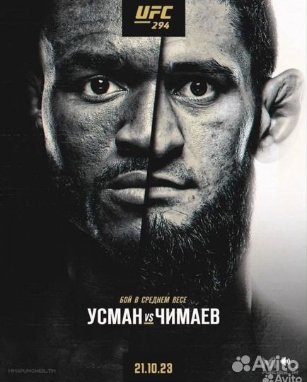 Билет UFC 294 silver abu dabi