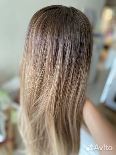 Парик омбре длинный