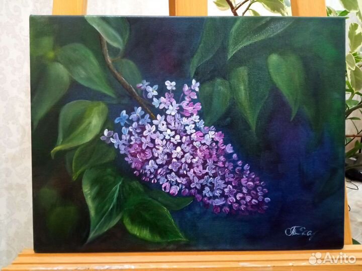 Картина маслом на холсте 