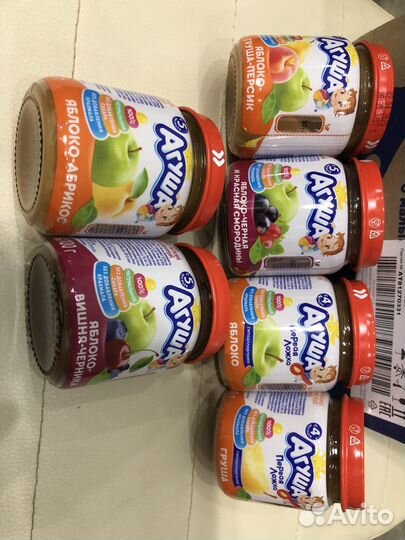 Фруктовое пюре Агуша