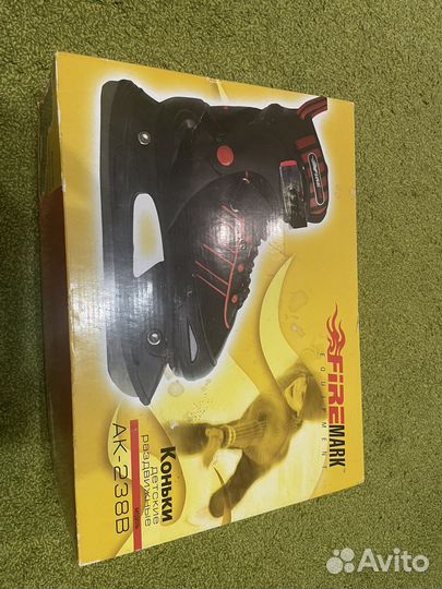 Коньки раздвижные (38-41)