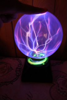 Светильник плазменный шар Тесла