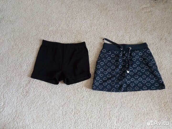 Вещи пакетом на девочку от 122