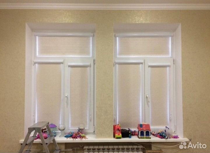 Рулонные кассетные шторы блекаут Q6267-Z1696