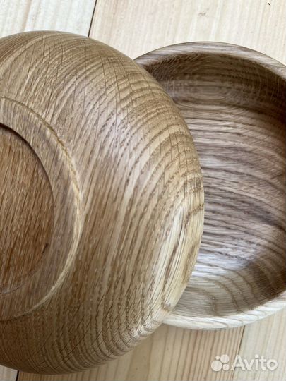 Тарелочки из дерева