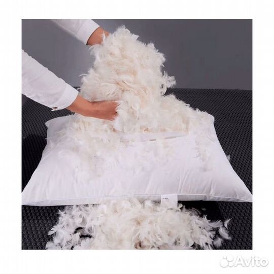 Подушки пуховые новые