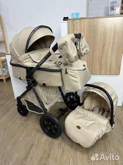 Коляска для новорожденных 2в1