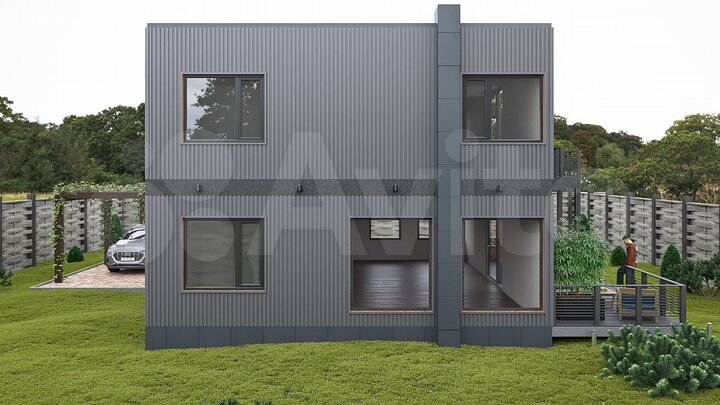 Дом 170 м² на участке 10 сот.