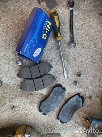 Тормозные колодки передние hyundai
