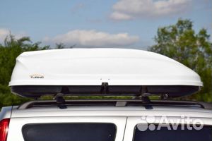 Автомобильный бокс Turino 1 LUX серый глянец