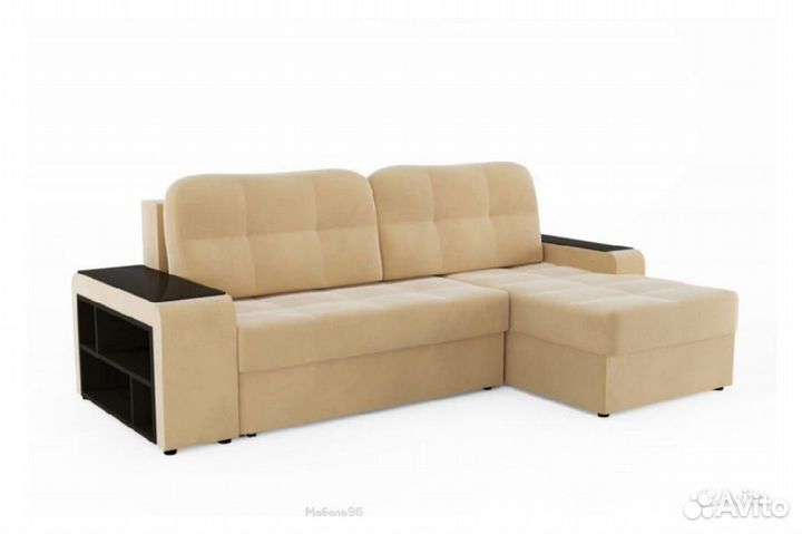 Диван-кровать угловой Дубай Луна 05 беж