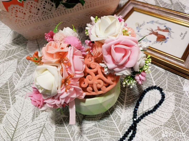 Ободки из цветов из роз