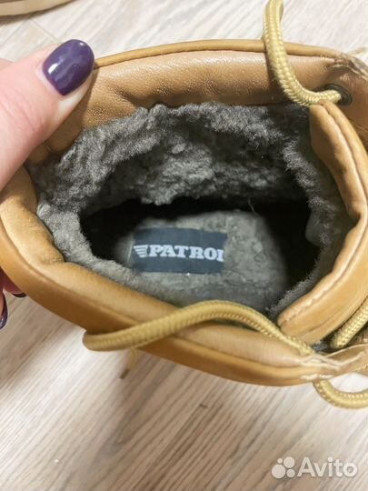 Зимние мужские ботинки 41 размера patrol