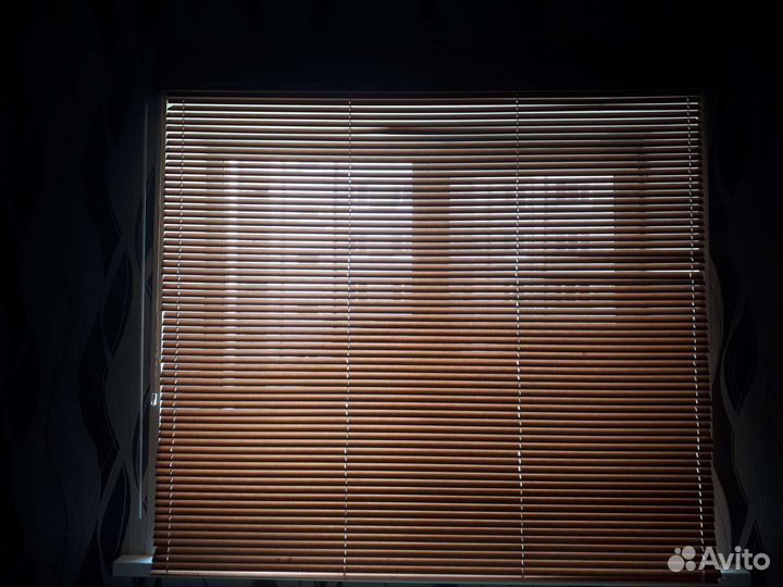 Жалюзи горизонтальные, (коричневый)