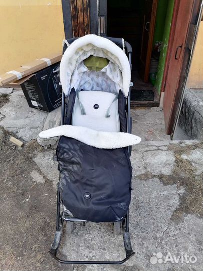 Санки коляска ника kids