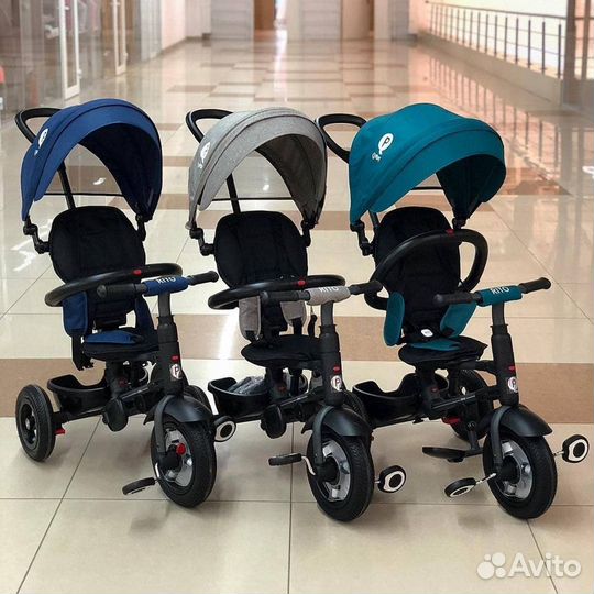 Велосипед трехколесный складной Q-Play Rito. Новые