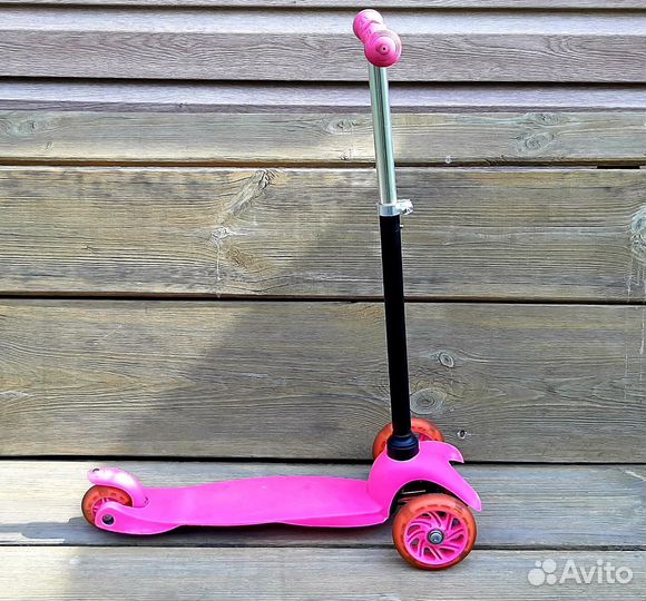 Самокат детский трехколесный бу