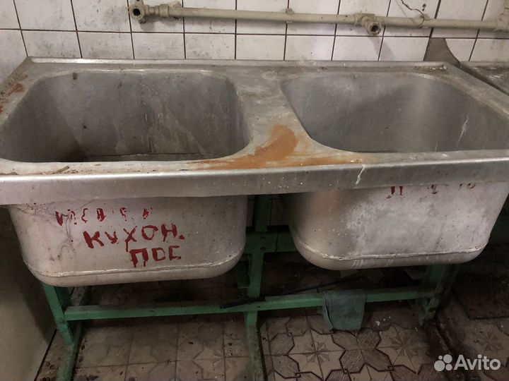 Аллюминевые мойки для кафе