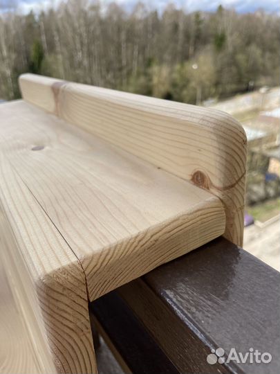 Столик на балкон навесной