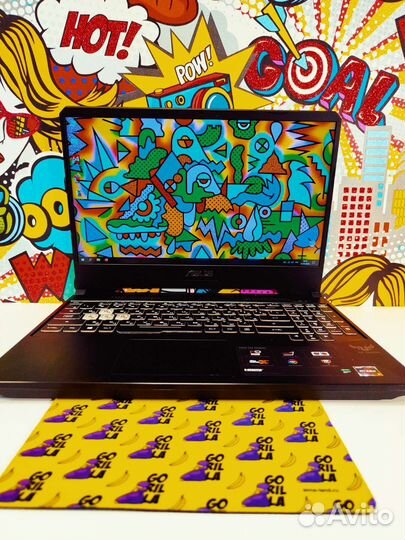 Ноутбук для игр asus TUF gaming