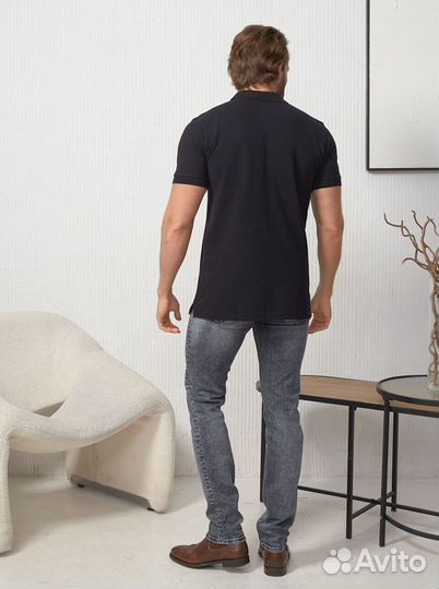 Футболки поло муж 100% хлопок 42 (XS) опт