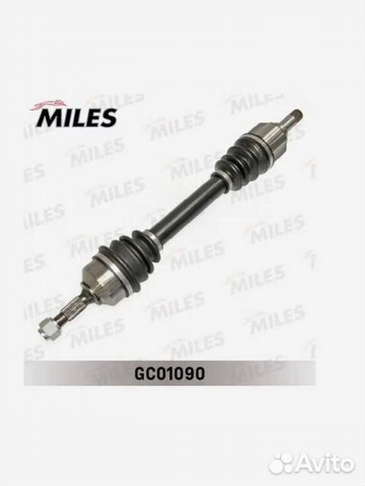 Привод в сборе peugeot 206 1.1-1.6 98-08 лев