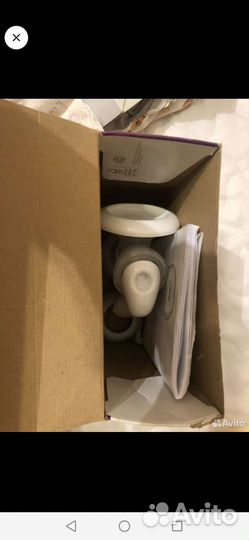 Молокоотсос avent ручной